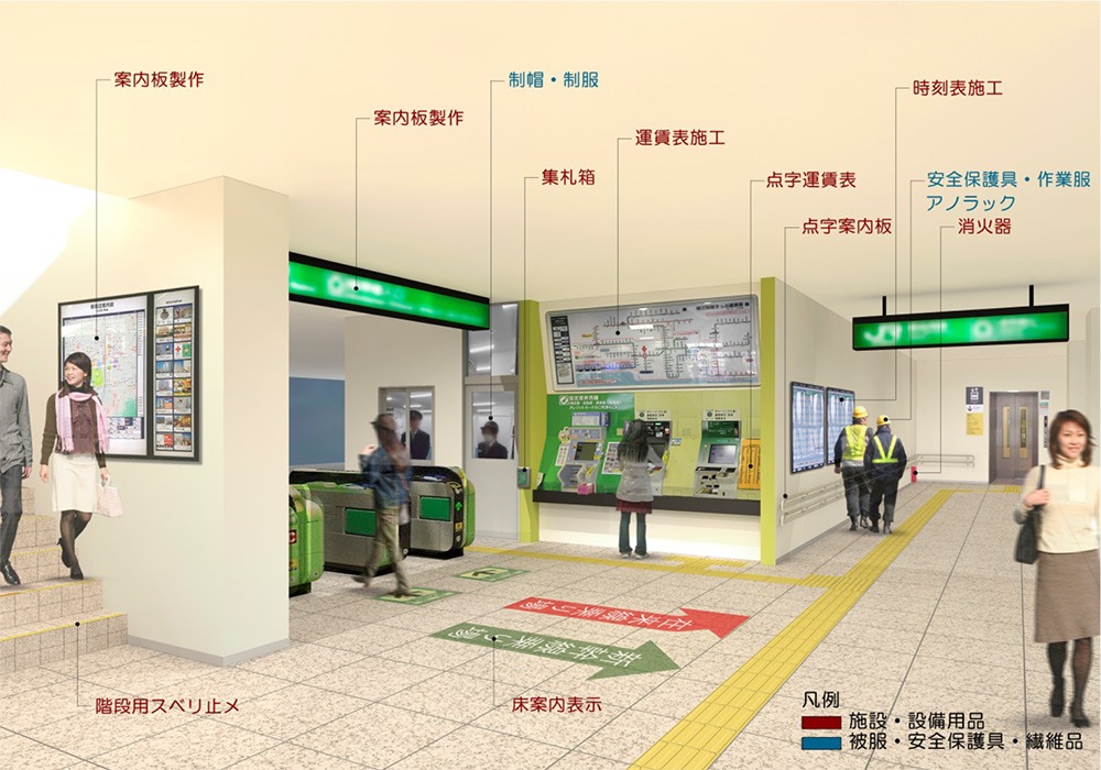 施設・駅関連用品